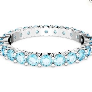 Swarovski Matrix Ring Blue 55